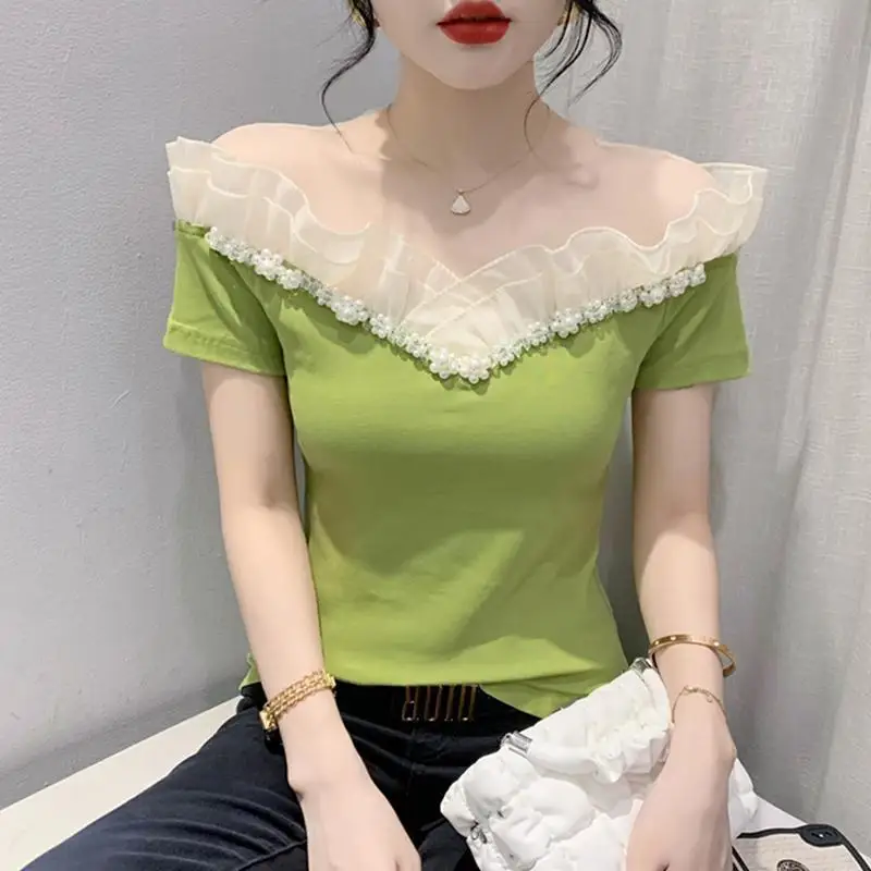 Summer Outfit Woman Tops Off S – обзор и цена Summer Clothing Reviews