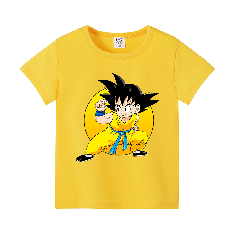 Dragon Ball Goku T-shirt Child – обзор и цена Summer Clothing Baby Boy