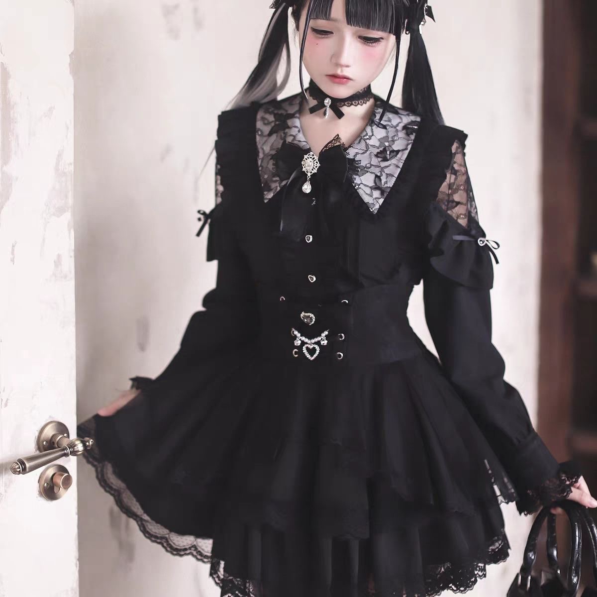 Harajuku Kawaii Skirt Sets Wom – обзор и цена Off Shoulder Blouse