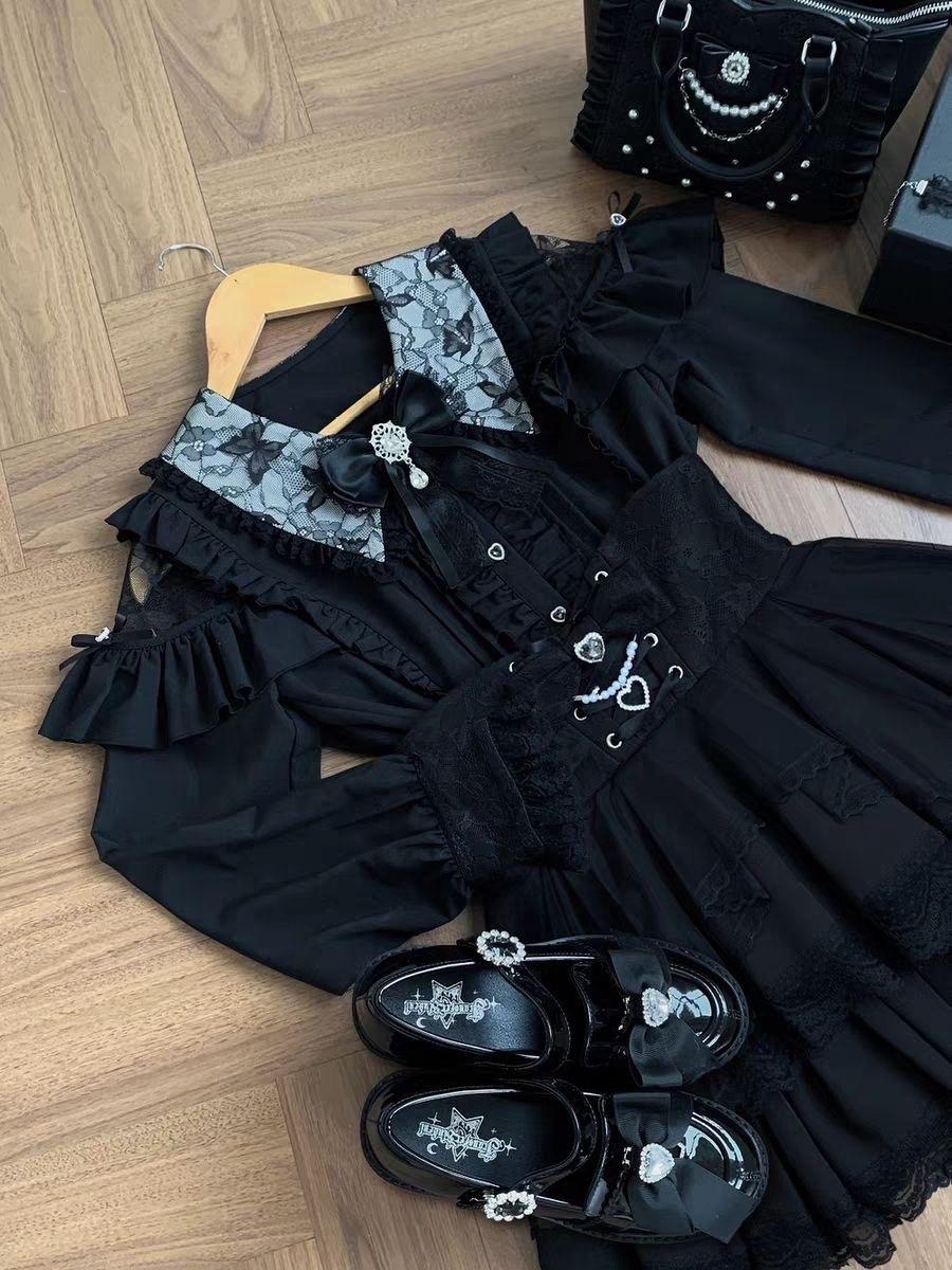 Harajuku Kawaii Skirt Sets Wom – обзор и цена Off Shoulder Blouse