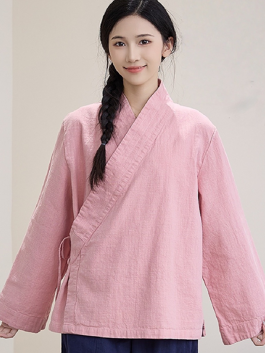 New Chinese Style Long Sleeve  – обзор и цена Summer Clothing Linen