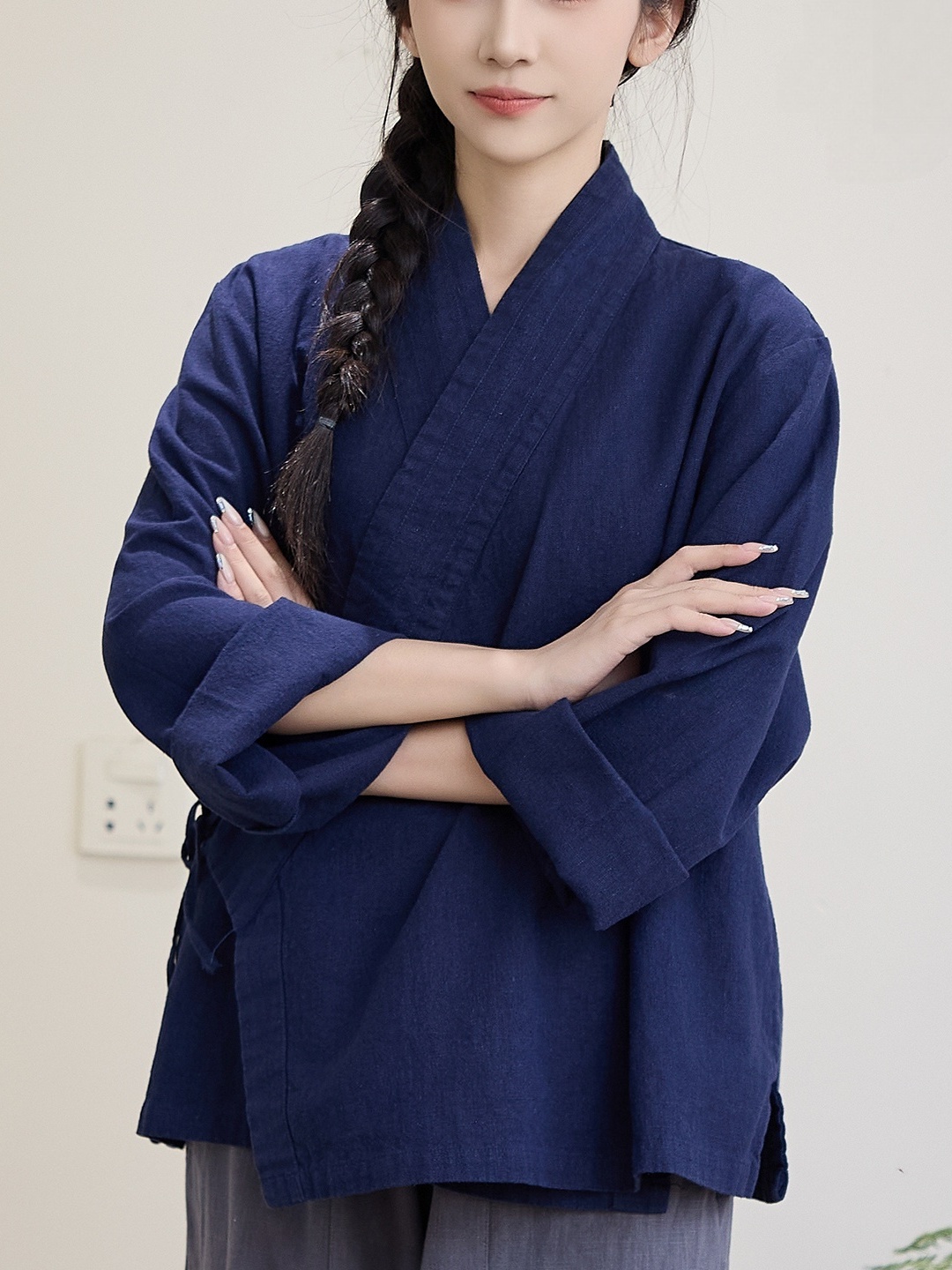 New Chinese Style Long Sleeve  – обзор и цена Summer Clothing Linen
