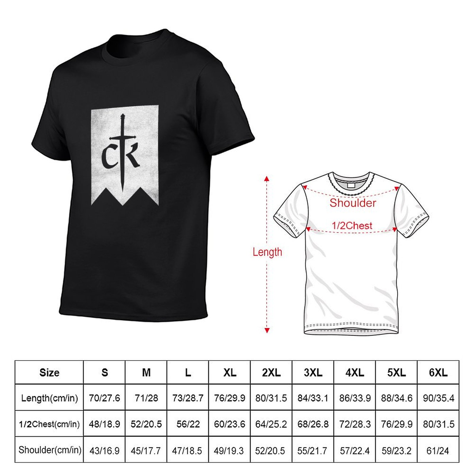 Crusader Kings 3 Distressed Lo – обзор и цена Summer Clothing Logo