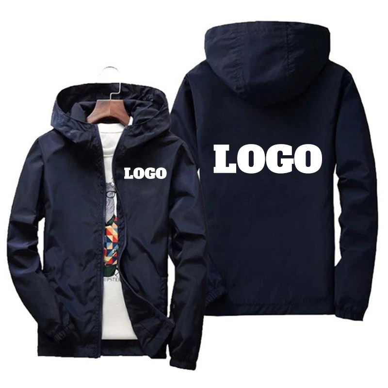 Custom Brand Logo Autumn Jacke – обзор и цена Summer Clothing Logo