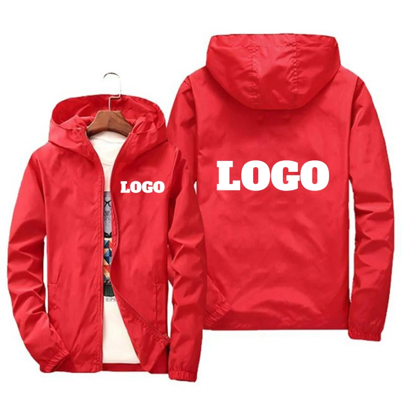 Custom Brand Logo Autumn Jacke – обзор и цена Summer Clothing Logo