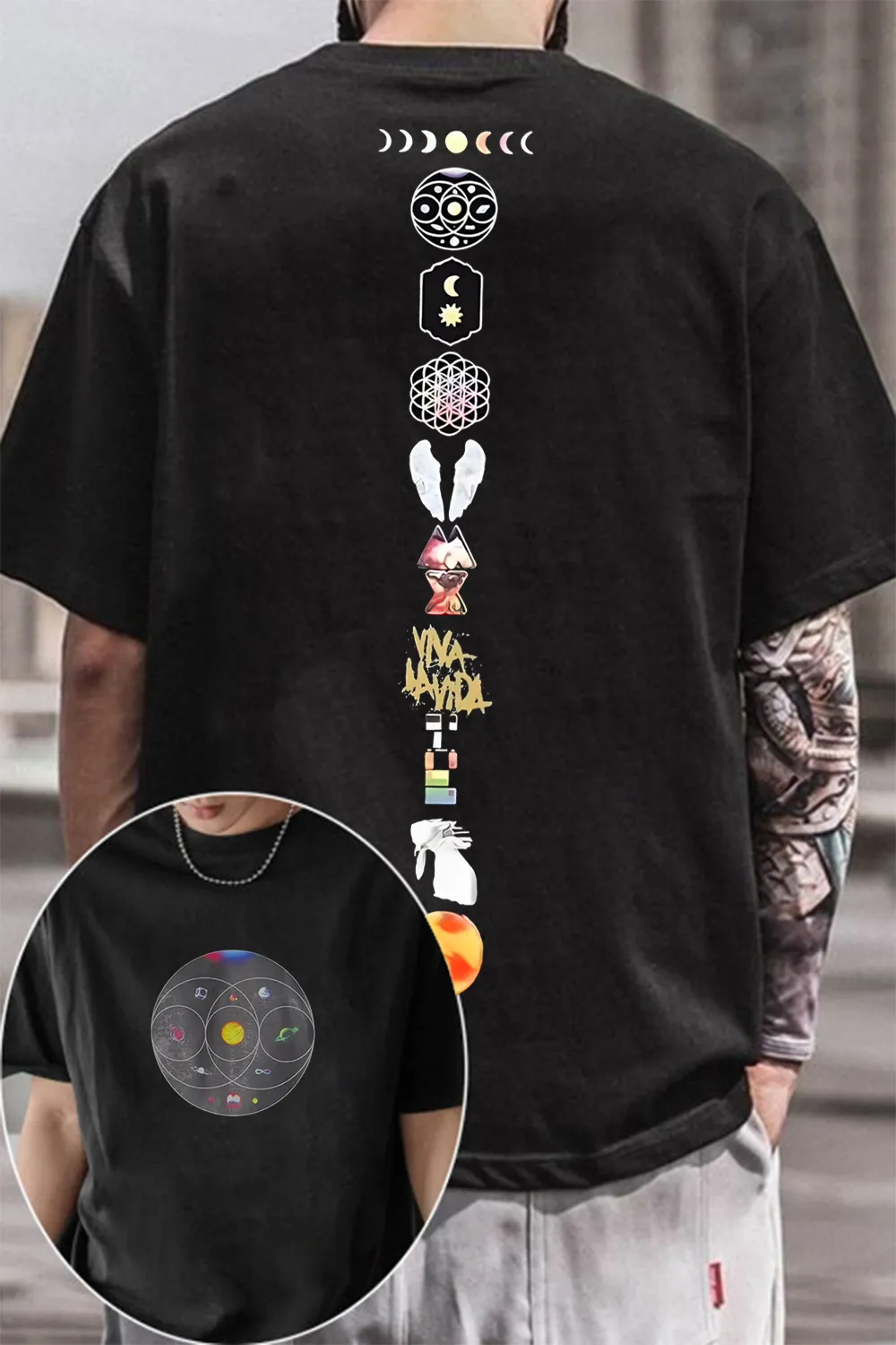 Uk Band Cold-plays TShirt Mens – обзор и цена Summer Clothing Women Uk