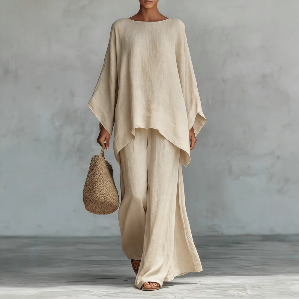 Fashion Linen Loose Long-sleev – обзор и цена Summer Linen Clothing For Women
