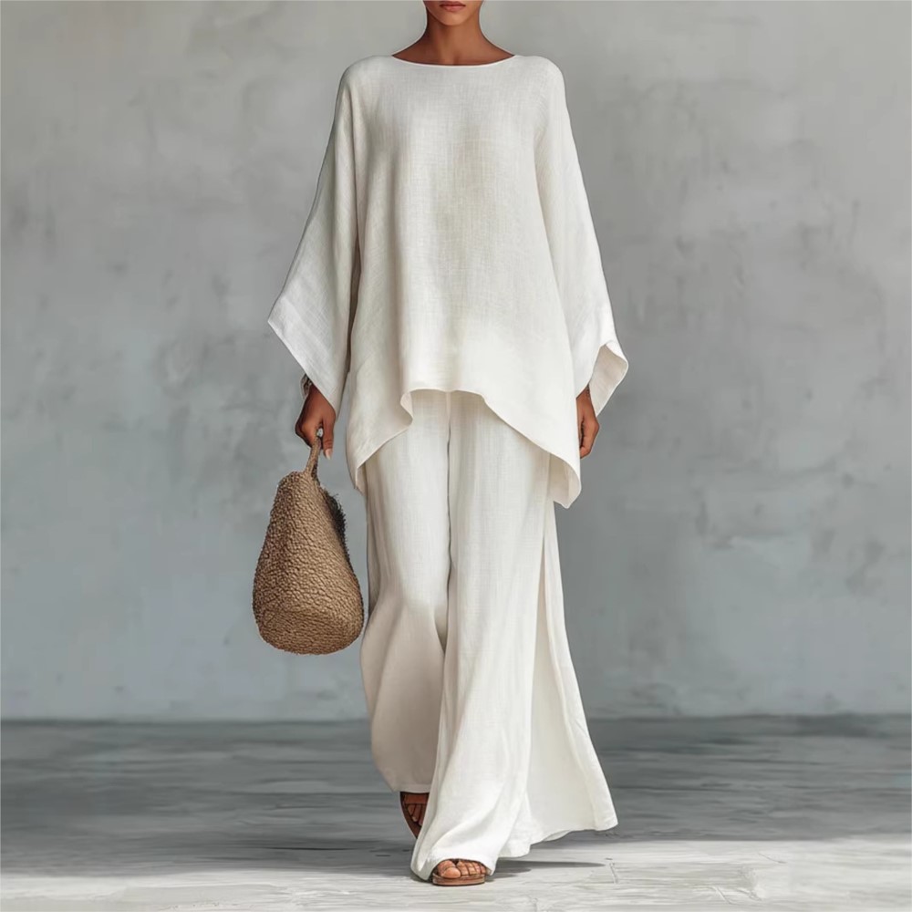 Fashion Linen Loose Long-sleev – обзор и цена Summer Linen Clothing For Women