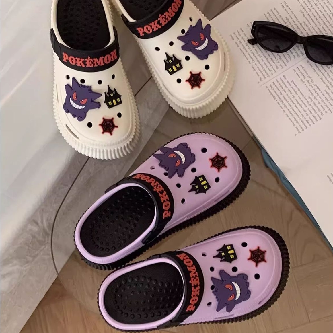 Pokemon Gengar Slippers Sylveo – обзор и цена Summer Away Clothing
