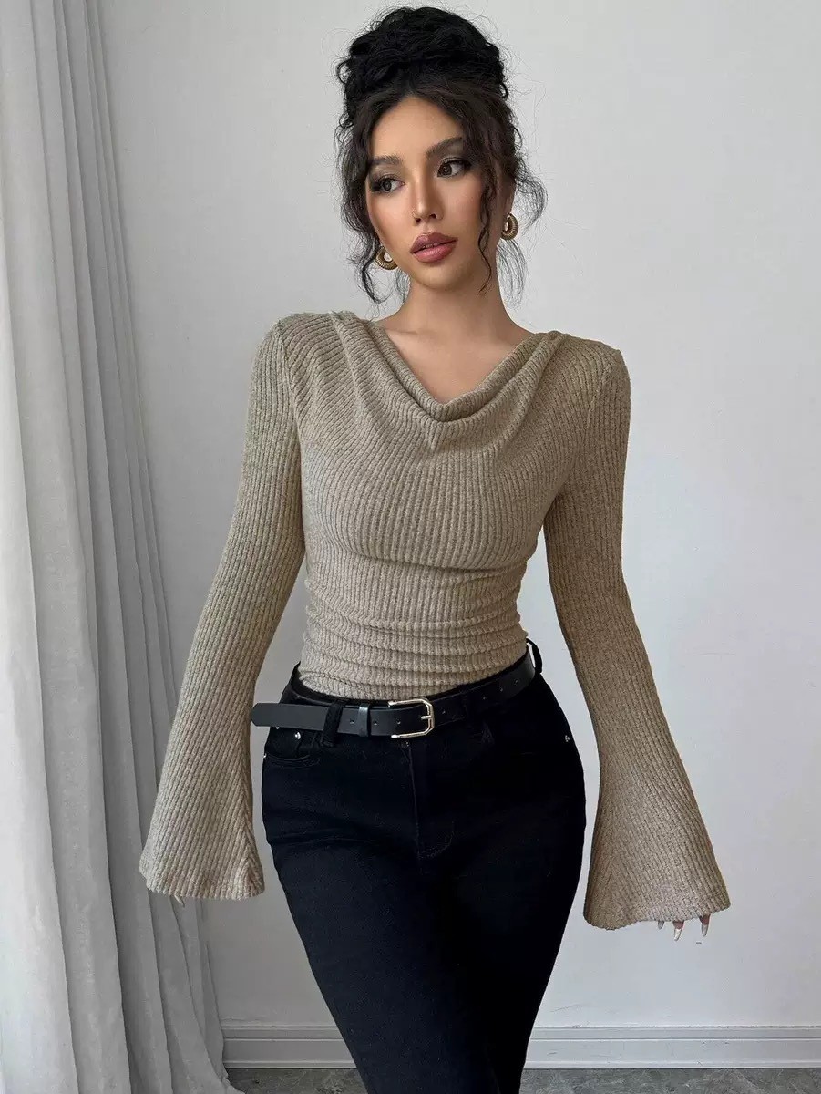 Women Blouse Off Shoulder Cowl – обзор и цена Off Shoulder Blouse