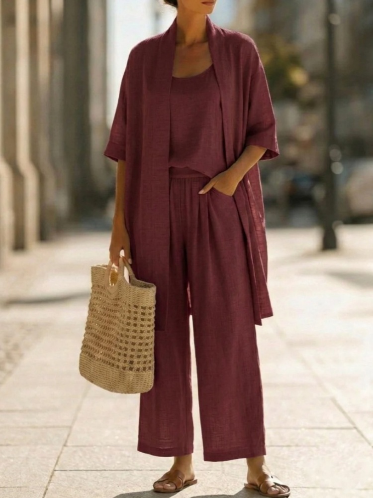 Casual Solid Cotton Linen Loos – обзор и цена Summer Linen Clothing For Women