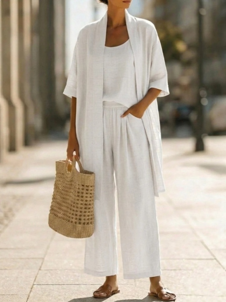 Casual Solid Cotton Linen Loos – обзор и цена Summer Linen Clothing For Women