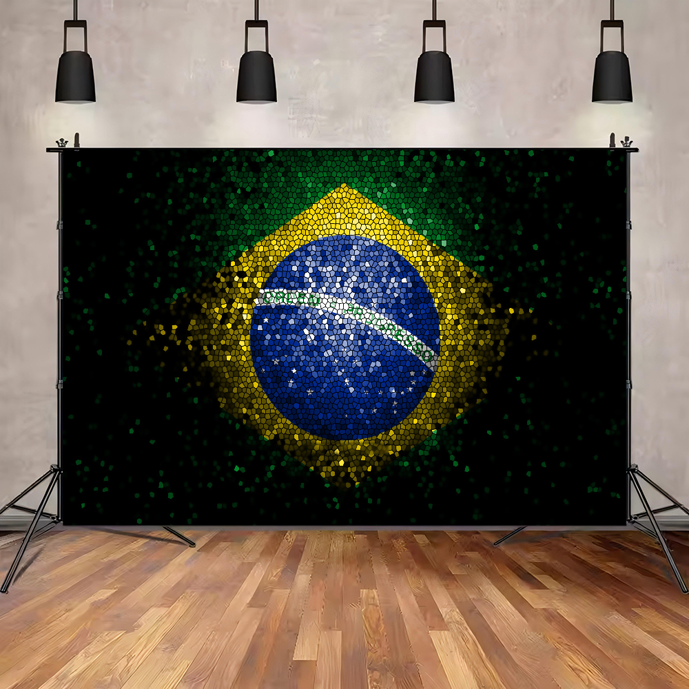 Brazil Brazilian Flag Backdrop – обзор и цена Summer House Clothing