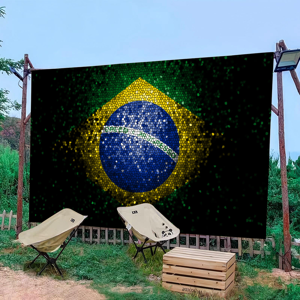 Brazil Brazilian Flag Backdrop – обзор и цена Summer House Clothing