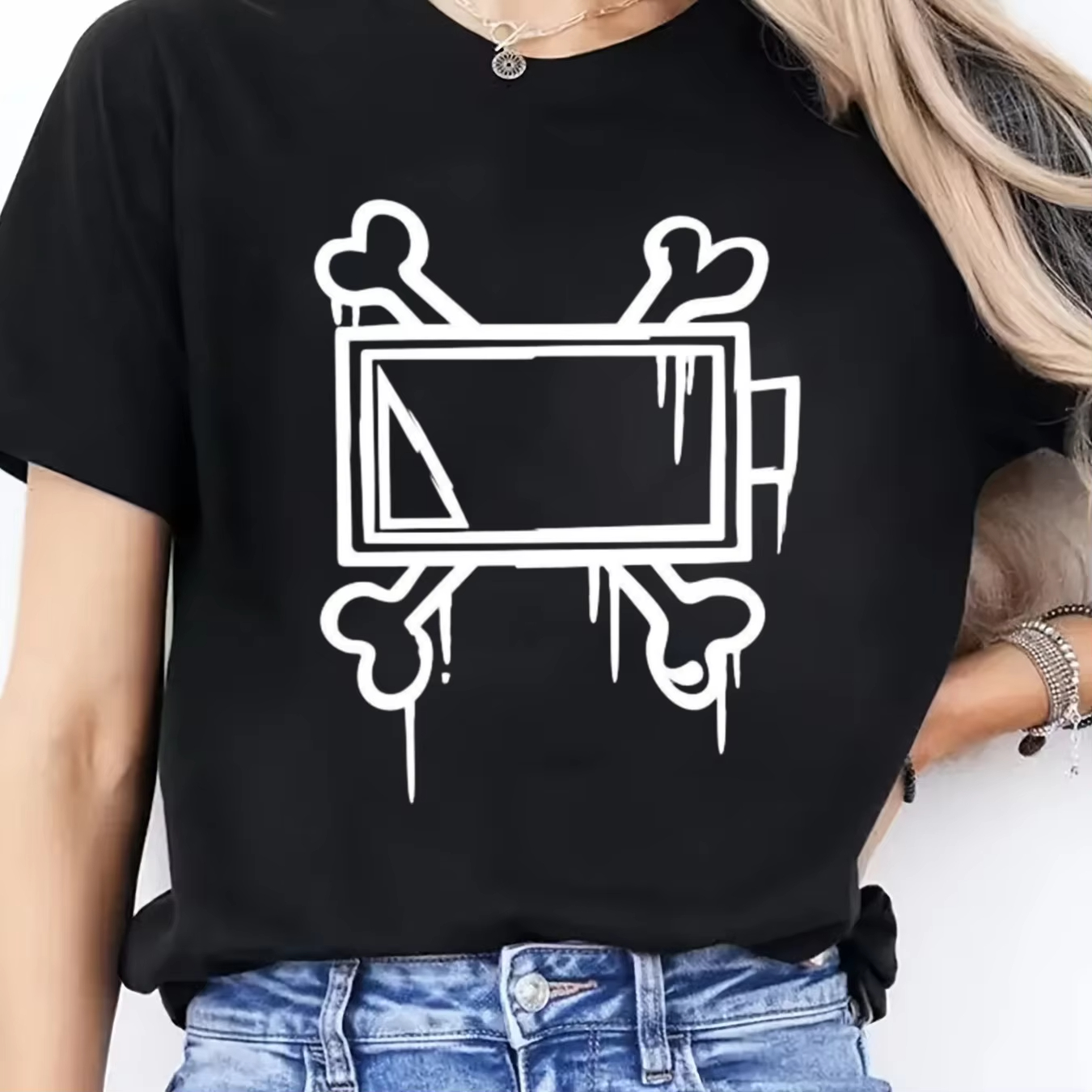 Murder Drones Uzi Logo T-shirt – обзор и цена Summer Clothing Logo