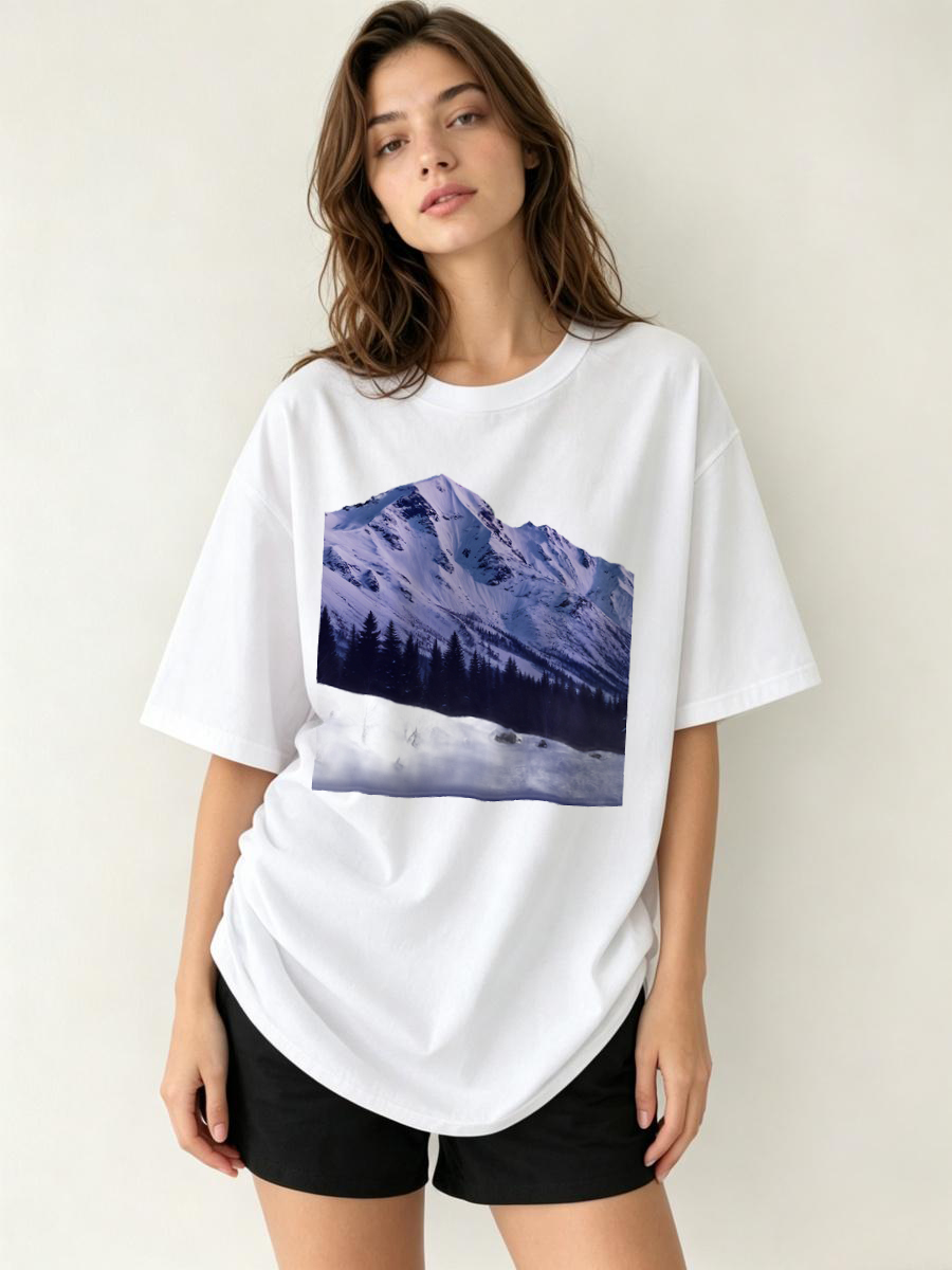 T Shirts Dance Movement Stretc – обзор и цена Summer Clothing Logo