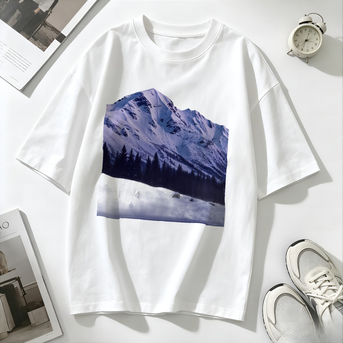 T Shirts Dance Movement Stretc – обзор и цена Summer Clothing Logo