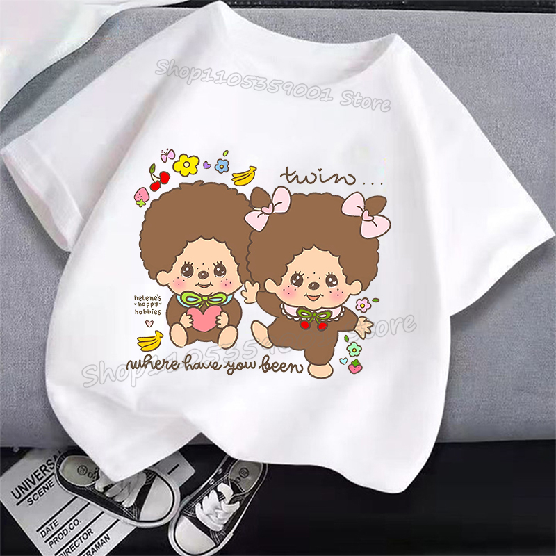 MONCHHICHI Short Sleeve T Shir – обзор и цена Summer Clothing For Girls
