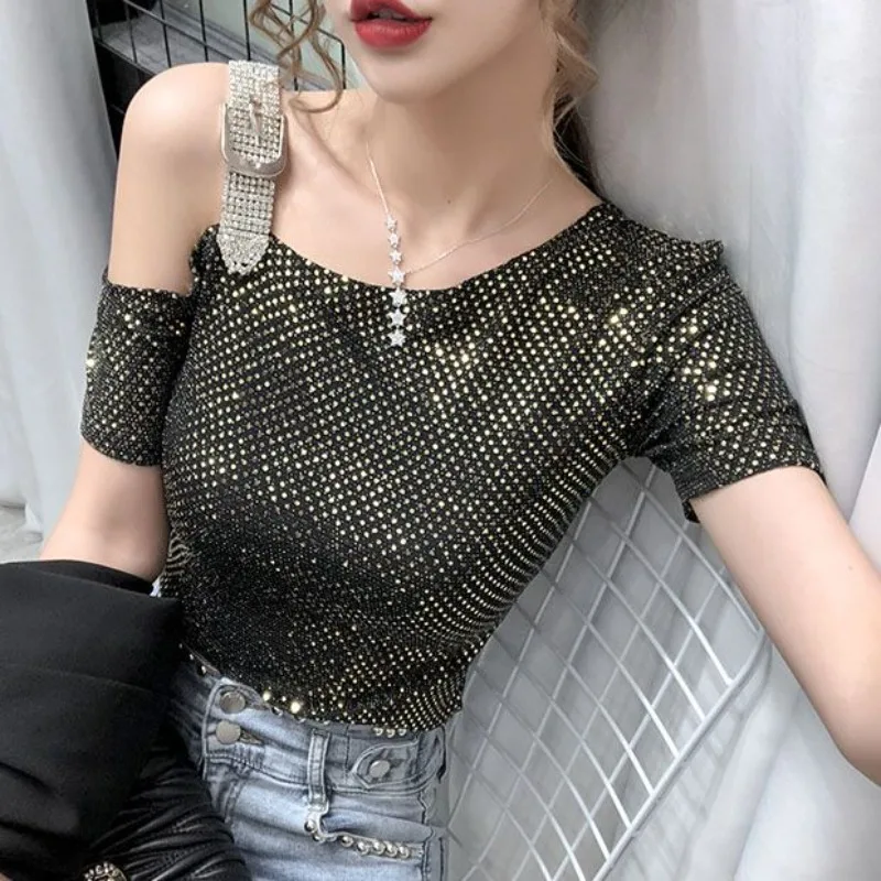 Sexy Off Shoulder T Shirt for  – обзор и цена Summer Clothing Reviews