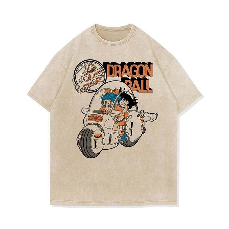 Anime Dragon Ball Vintage Wash – обзор и цена Vintage Summer Clothing Men