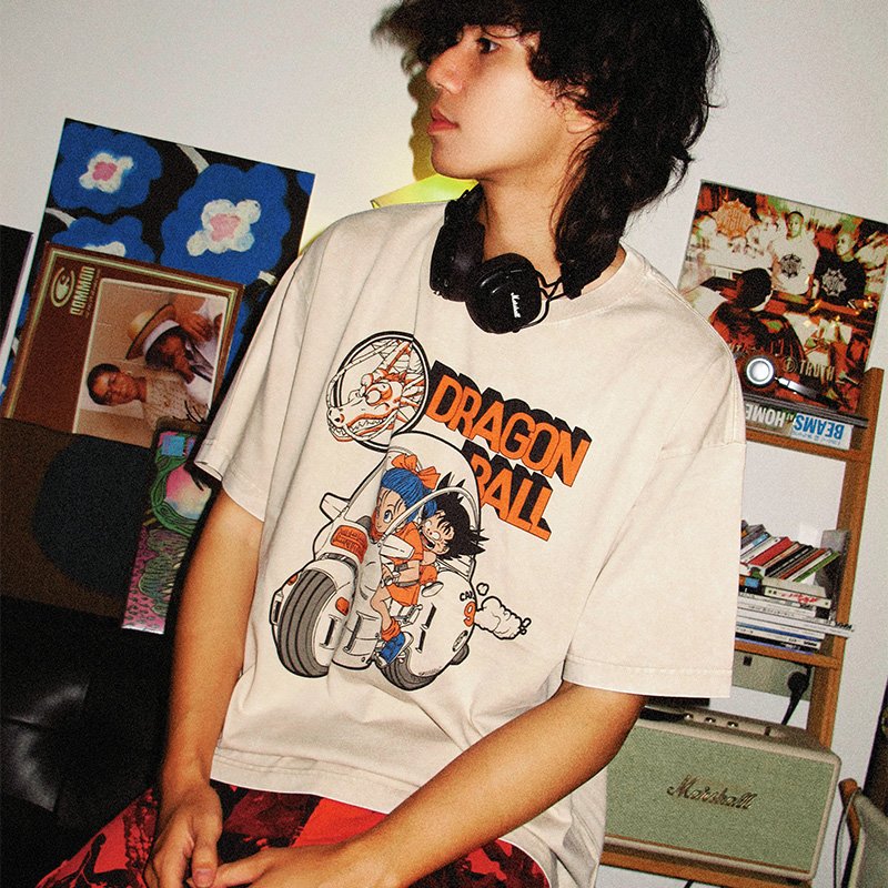 Anime Dragon Ball Vintage Wash – обзор и цена Vintage Summer Clothing Men