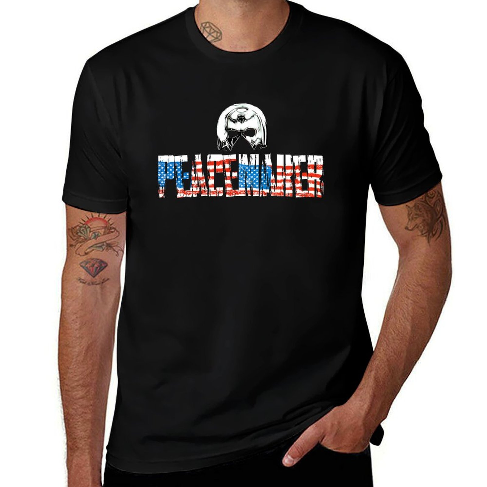 Peacemaker emblem with the ima – обзор и цена Summer Clothing Images