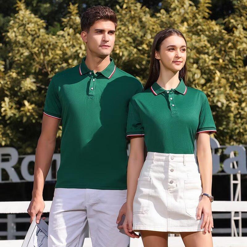 Custom Logo Men's Polo Shirts  – обзор и цена Summer Clothing Logo