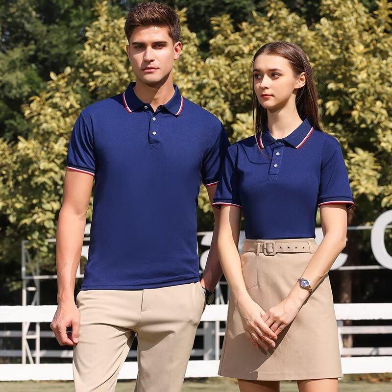 Custom Logo Men's Polo Shirts  – обзор и цена Summer Clothing Logo