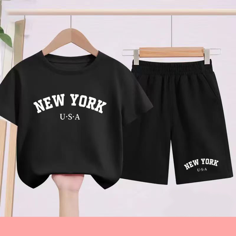 Children's Summer T-shirt + Sh – обзор и цена Summer Clothing Images