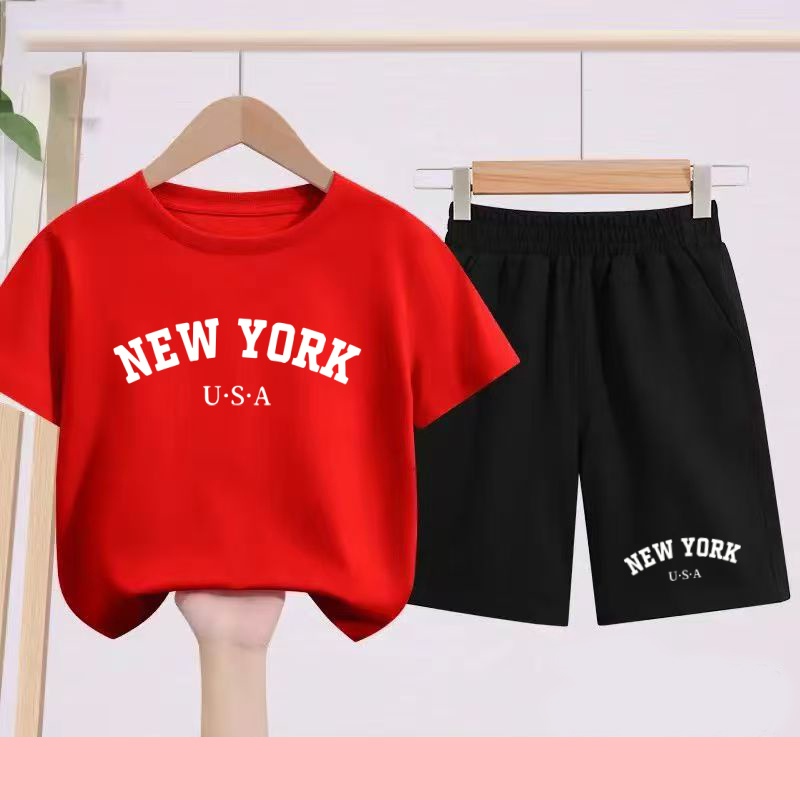 Children's Summer T-shirt + Sh – обзор и цена Summer Clothing Images