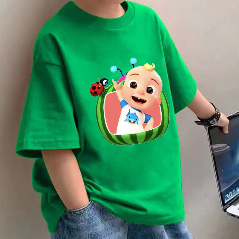 Cocomelons Baby T-Shirts Anime – обзор и цена Summer Clothing For Girls