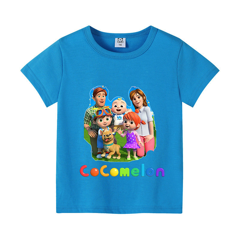 Cocomelons Baby T-Shirts Anime – обзор и цена Summer Clothing For Girls