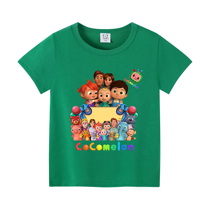 Cocomelons Baby T-Shirts Anime – обзор и цена Summer Clothing For Girls