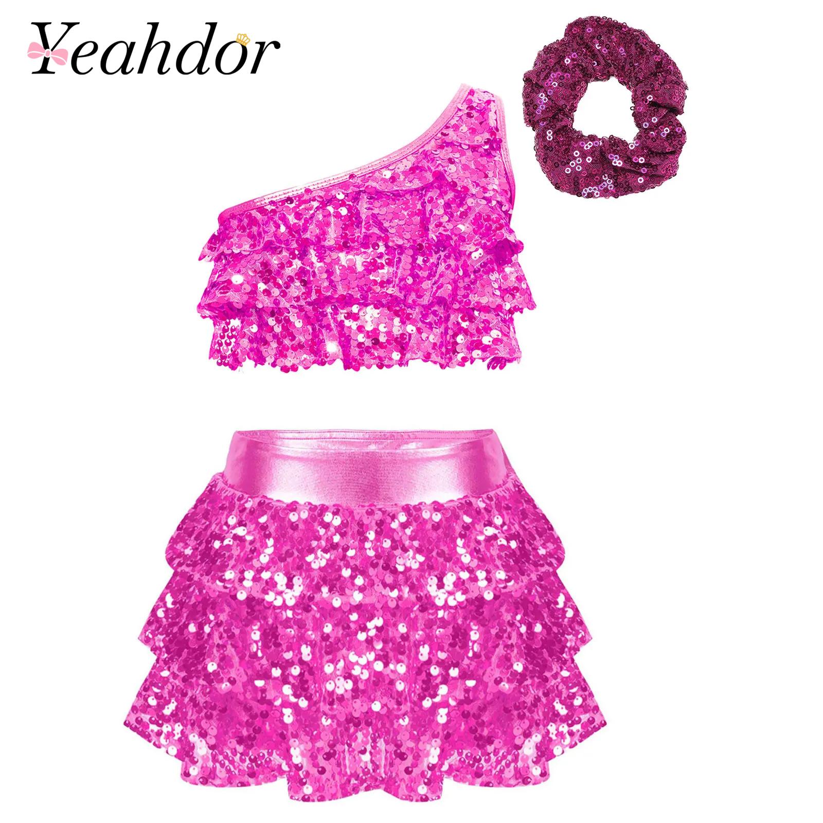 Kids Girls Shiny Sequins Latin – обзор и цена Summer Clothing For Girls