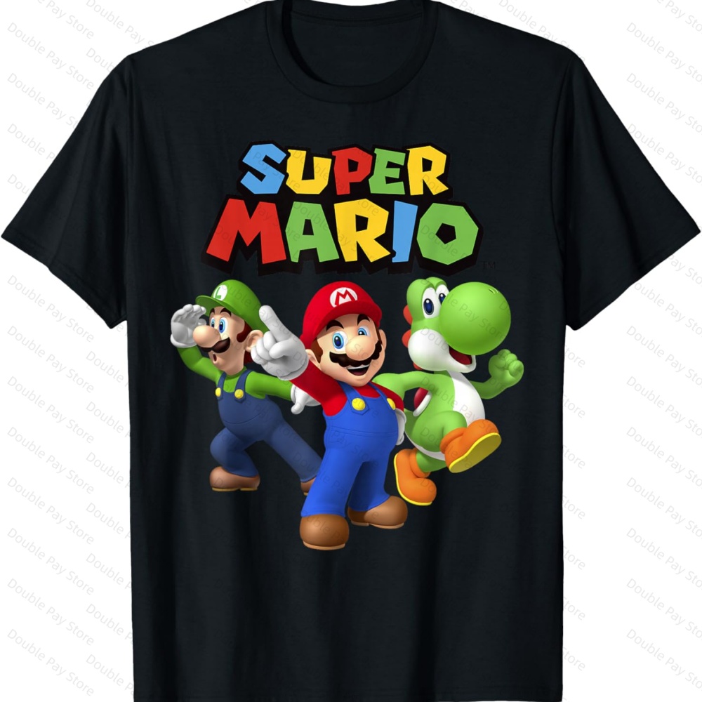 Super Mario T shirt Luigi Yosh – обзор и цена Summer 2026 Kids Clothing
