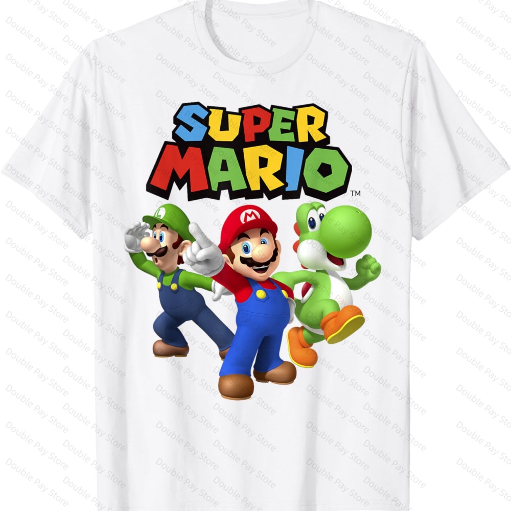 Super Mario T shirt Luigi Yosh – обзор и цена Summer 2026 Kids Clothing
