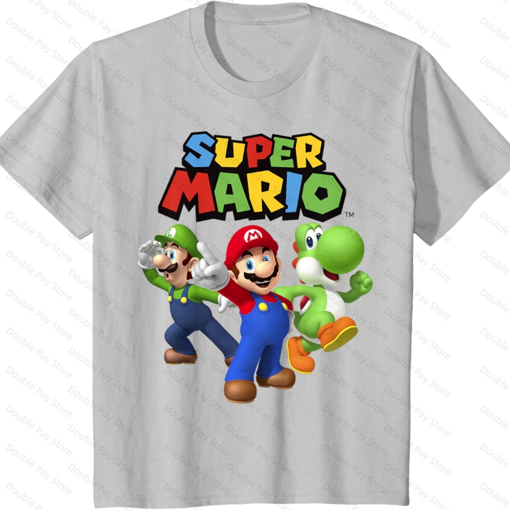 Super Mario T shirt Luigi Yosh – обзор и цена Summer 2026 Kids Clothing