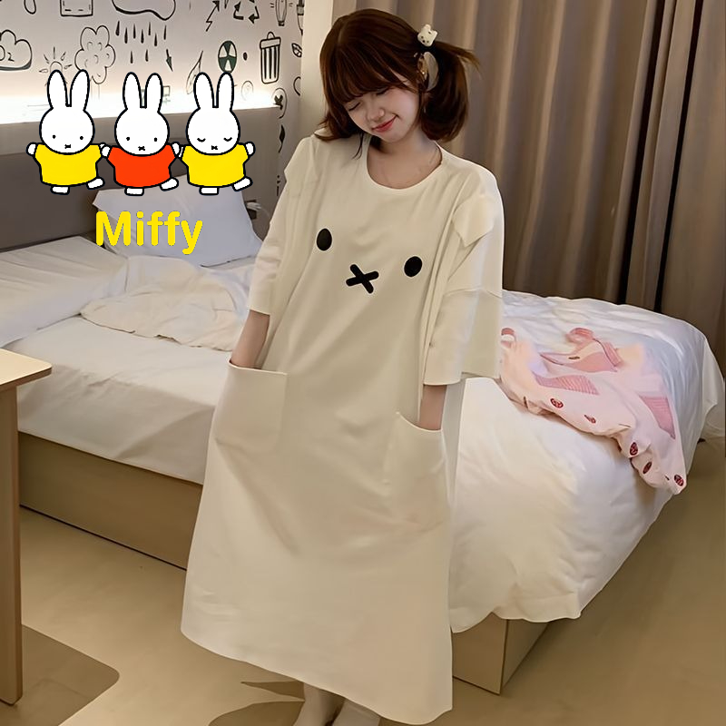 Kawaii Miffy Sleeping Dress Cu – обзор и цена Summer Away Clothing