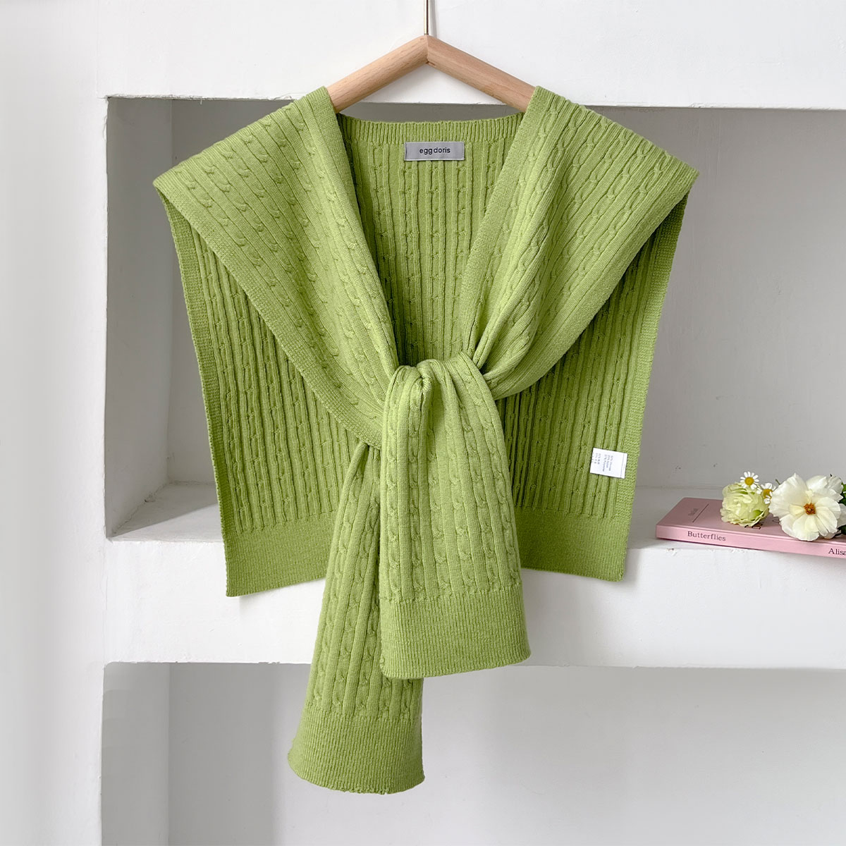 NEW Korean Autumn Knit Shawl F – обзор и цена Off Shoulder Blouse