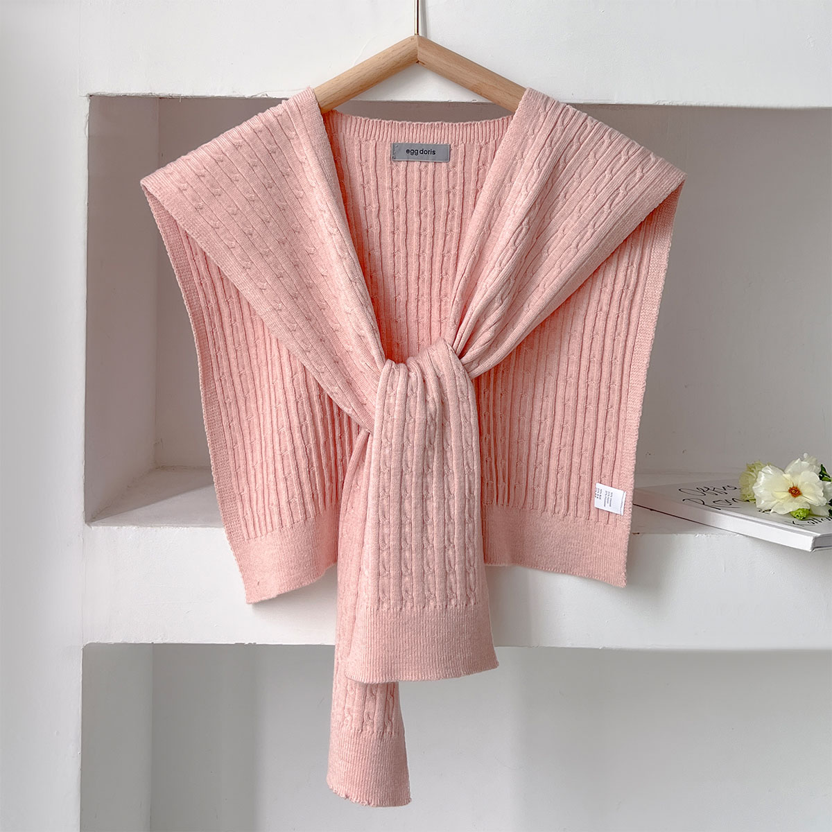 NEW Korean Autumn Knit Shawl F – обзор и цена Off Shoulder Blouse