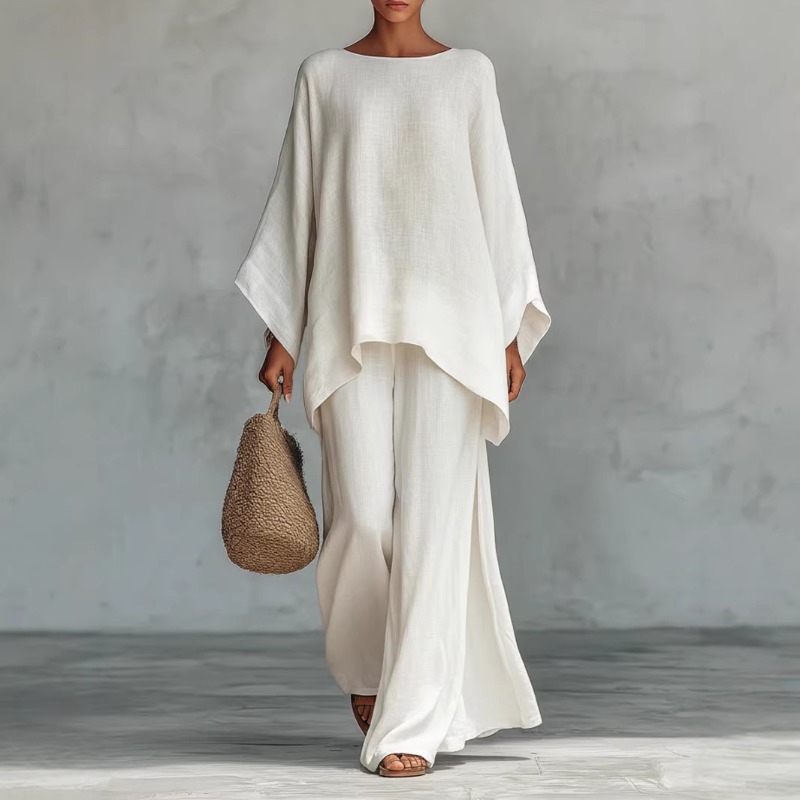 Spring New Fashion Linen Loose – обзор и цена Summer Linen Clothing For Women