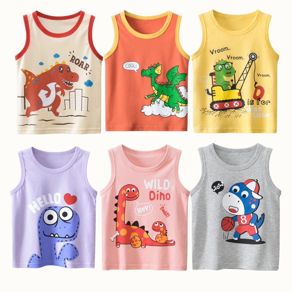 2023 Summe Children Vests for  – обзор и цена Summer Clothing Baby Boy